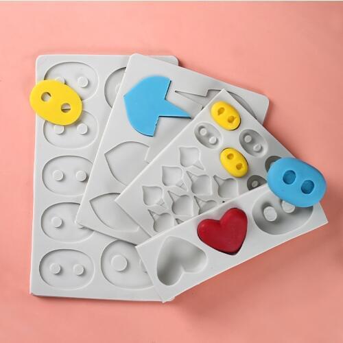 New pig ear nose soft candy DIY chocolate baking tool mold Mousse Cake Decoration liquid silicone decorative pattern WMJ-932