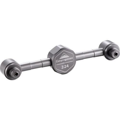 Aluminum alloy one rotary two adapter, gas tank adapter, outdoor gas lamp burner adapter