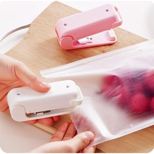 Portable plastic bag sealer Mini hand electric heating Seal Machine Electric Vacuum Food Sealer