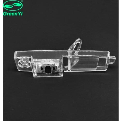 GreenYi Vehicle Rear View Camera Installation Bracket License Plate Lights for Toyota Highlander 2009 2011 2012 2013 Car