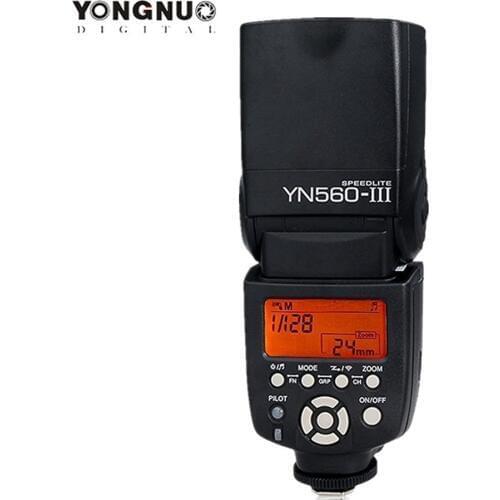 YONGNUO YN560III YN560-III YN560 III Wireless Flash Speedlite Speedlight For Canon Nikon Olympus Panasonic Pentax Camera