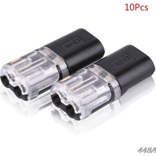 10PCS Quick Wire Connect Cable Clamp Terminal Block LED Solderless Connector New 2020