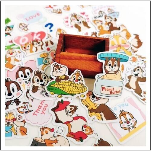 40PCS cute cartoon Stickers Crafts And Scrapbooking stickers kids toys book Decorative sticker DIY Stationery