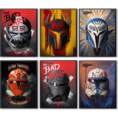 5D Diamond Painting Fiction Series Character Star Wars American Drama Science Diamond Embroidery Cross Stitch Home Decoration
