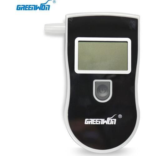 GREENWON alcohol Breathalyzer Analyzer Detector Digital LCD Alcohol Breath Tester Free Shipping high-precision alcohol tester