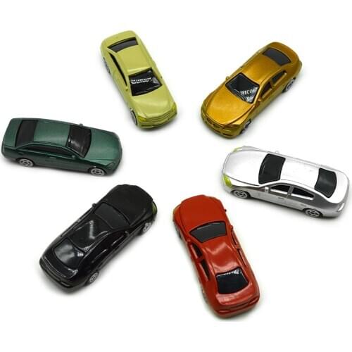 1:75 scale architectural model miniature plastic scale model car for building model train layout