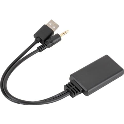 Car AUX Bluetooth5.0 Receiver Bluetooth Audio USB Wireless Bluetooth Audio Receiver HIFI Sound Quality