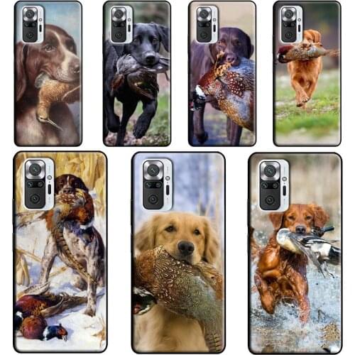 Hunting Dog For Xiaomi Redmi Note 8 9 Pro Note 10 Pro 8T 9S Case Cover For Redmi 9T 9A 9C 7A 8A K40