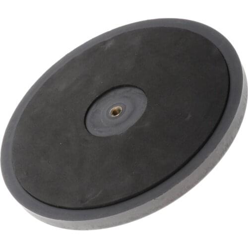 Black Silicone Drum Silent Practice Training Pad Musical Instruments