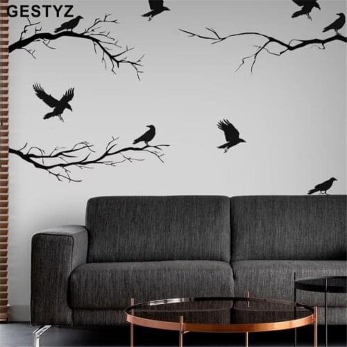 Черные наклейки на стену GESTYZ China At AliExpress