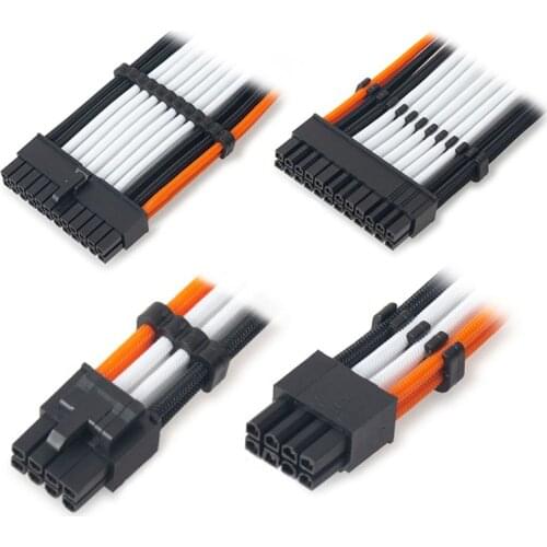 16Pcs/Set PP Cable Comb/Clamp/Clip/Organizer/Dresser for 2.5-3.2mm PC Power Cables Wiring 4/6/8/24 Pin Computer Cable