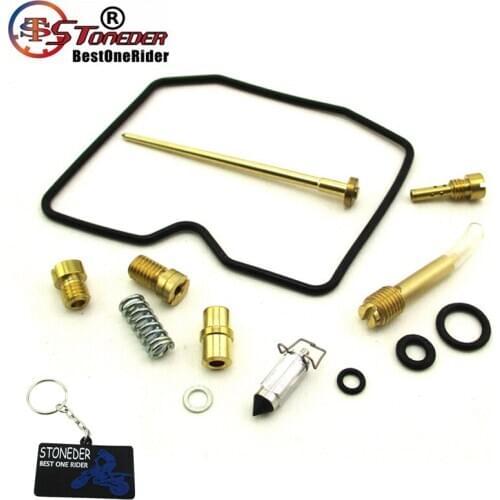 STONEDER Carburetor Repair Carb Rebuild Kit For Kawasaki KLF300 Bayou 300 4x4 1989-2004 15003-1075 15001-1659 15001-1432