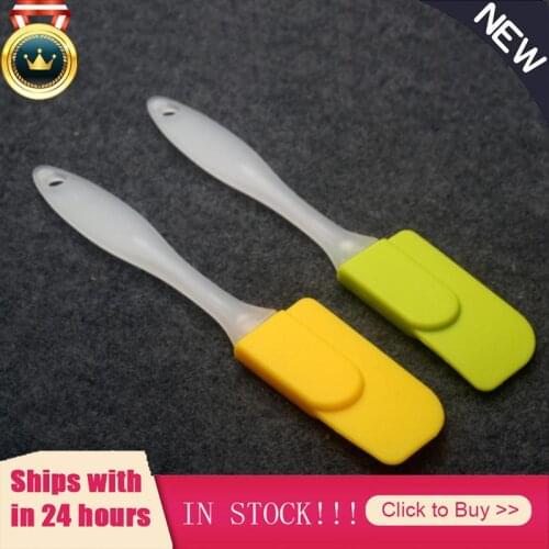 1Pcs Kitchen Utensils Cooking Supplies Multi Purpose random color Cake Spatula Baking Tools Silicone kitchen Accessories