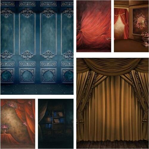 Mehofond Background For Photography Retro Curtain Abstract Floral Wall Wedding Children Portrait Backdrop Photozone Photo Studio