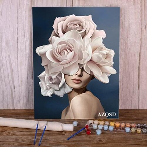 Test Diy Paint Kit Acrylic Paints 50*70 Canvas Painting Drawing DIY Painting Kit Oil Paints 50*70 Art