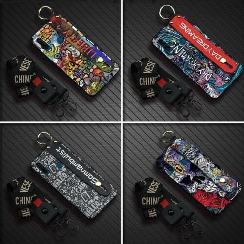 Wristband Durable Phone Case For Alcatel 1SE 2020/5030D Back Cover New New Arrival For Woman Shockproof