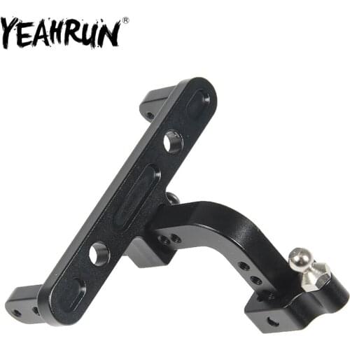 YEAHRUN Metal Alloy Adjustable Tow Trailer Hitch for Axial SCX10 II 90046 1/10 RC Crawler Car Upgrade Parts Accessories