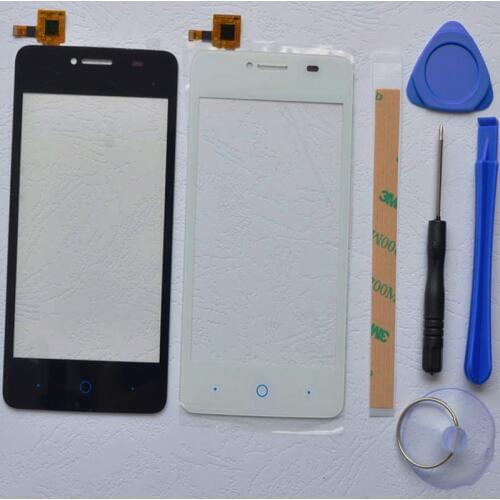 BINYEAE 4.0''Touch Screen For ZTE Blade AF3 T221 A5 / A5 Pro Digitizer Touch Panel Glass Lens Sensor Free Tools+Adhesive
