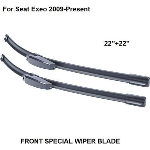 Windscreen Wiper For Seat Exeo 2009-Present 22''+22'' Wipers Blade Car Accessories Auto Windshield Prices