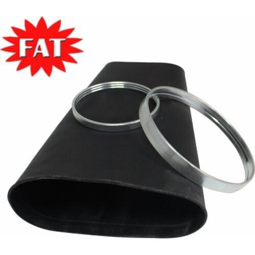 Rear Rubber Sleeve Air Spring & Ring For Audi Q7 For VW Touarge For Porsche Cayenne 2002-2010 Rubber Air Sleeve 7L8616019A