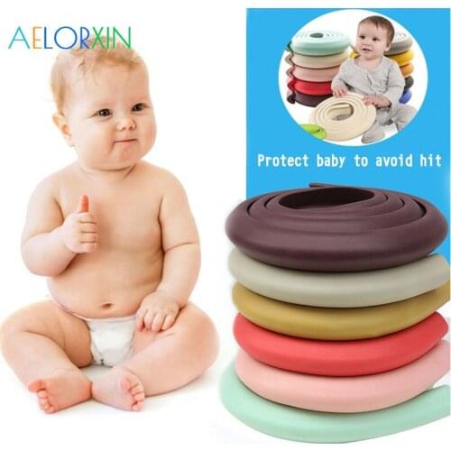 Baby Safety Children Protection Table Guard Strip Baby Safety Products Glass Edge Furniture Crash Bar Corner Security Cabinet