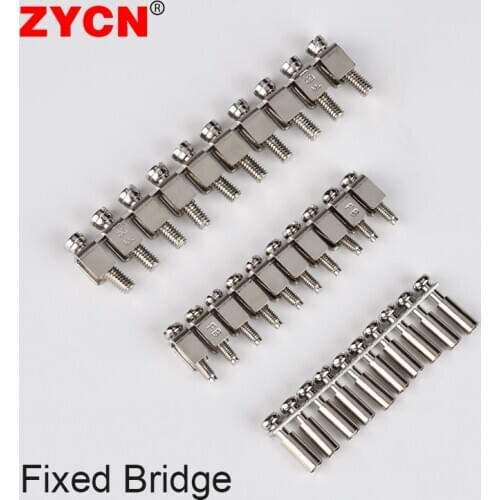 ZYCN 1PCS Fixed Bridge FBI 10-4/5/6/8 For UK-2.5B 5N UDK-4 Din Rail Screw Terminal Block Accessories