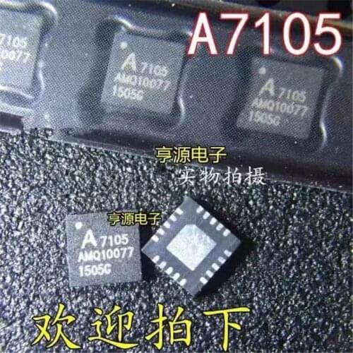 5PCS A71X05AQFI QFN20 A71X05AQFI-Q QFN A7105 QFN-20 7105 SMD In Stock