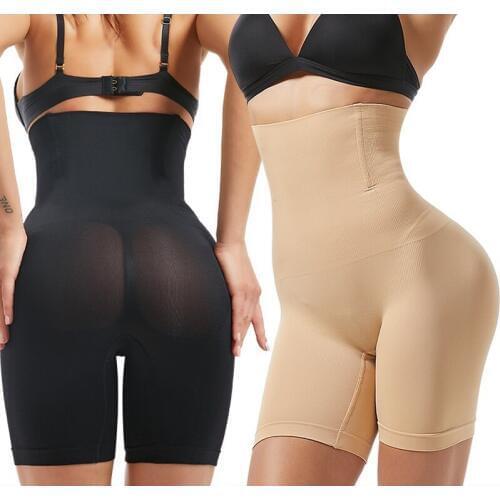 2Pcs Butt Lifter Seamless Women High Waist Control Panties Slimming Tummy Knickers Pant Briefs Shapewear Underwear Body Shaper