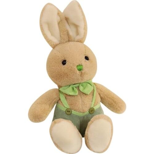 40cm Lovers Rabbit Plush Toy Braces Skirt Bow Tie 40cm Cute Birthday Christmas Present