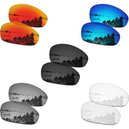 SmartVLT 5 Pairs Polarized Sunglasses Replacement Lenses for Oakley Gascan - 5 Colors