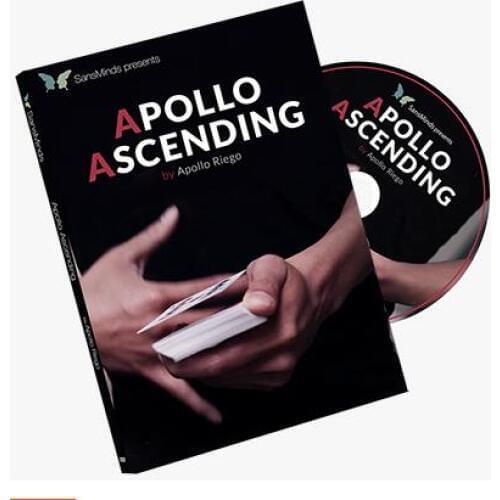 Apollo Ascending (DVD and Gimmick),Close up Magic Tricks,Card Magia,Illusions,Street Magie,Joke,Gadgets,Fun