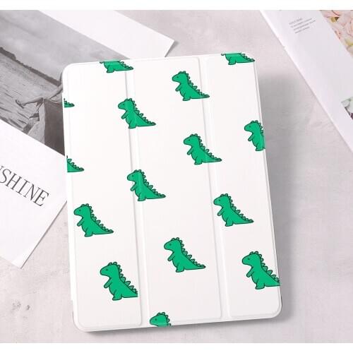 Little dinosaur For iPad Case 10.9 inch Air 4 2020 10.5 inch 5th 6th 10.2 ipad Case 8th 12.9 inch Pro 2018 Mini 4 5 Smart cover