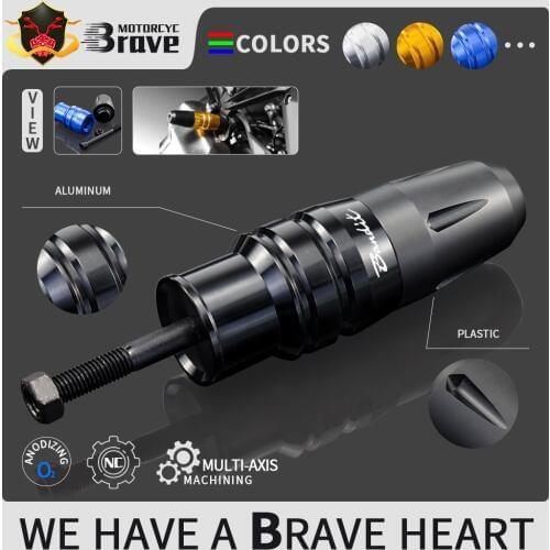 For SUZUKI BANDIT GSF 1250 S 1250 1200 250 400 650 GSX650F Motorcycle CNC Falling protection Exhaust Slider Crash pad slider