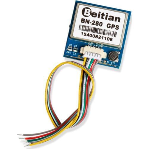 Dual BN-280 Dual Module Compass GPS built in FLASH for FPV RC racing drone long range flying