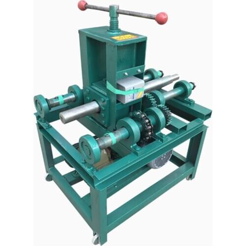 Electric Pipe Bender Small Hydraulic Multifunction Steel Pipe Bending Machine Semi-circular Iron Door Vegetable GreenHouse Use