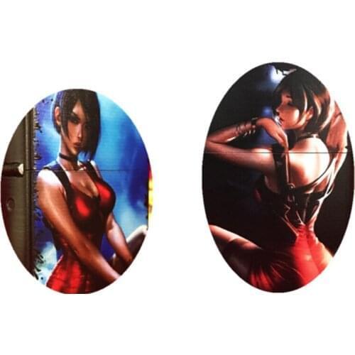 Cool crisis woman warrior clamshell metal Kerosene gasoline petroleum oil cigarette lighter Boyfriend girlfriend smoking gift