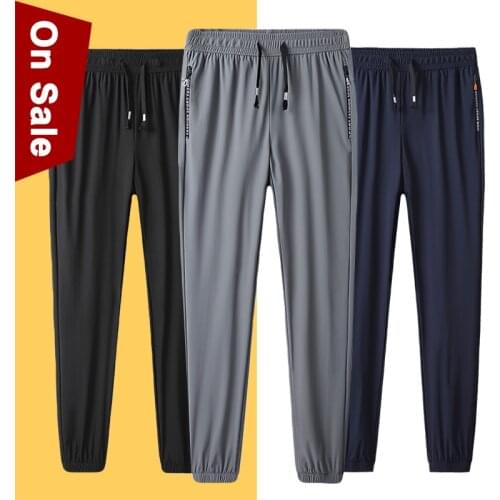Summer Mens Sweatpants Male Harem Pants Boys Plus Size Spring Casual Sports Trousers Cool Jogger Pencil Pants School Clothing