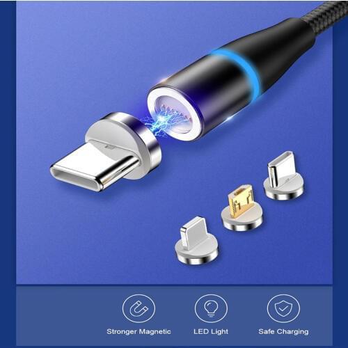 Magnetic Charger Cable Fast Charging Micro USB Cable For Vernee Mix 2,Thor E,Thor Plus FOR VKworld Mix ,Mix+,S3 FOR ZOJI S12