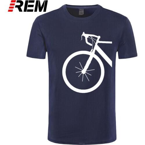 REM Fashion Design Bicycle Bike Design Men T-shirt Colors New Summer Hot Sale Cotton Brand Casual O-neck T Shirt Streetwear Tops