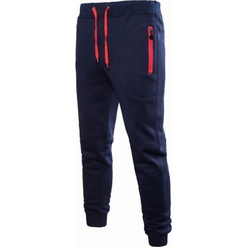 Men Pants Unique Zip Pocket Hip Hop Harem Pants Quality Outwear Sweatpants Casual Mens Joggers TOP HERE Mens Trousers