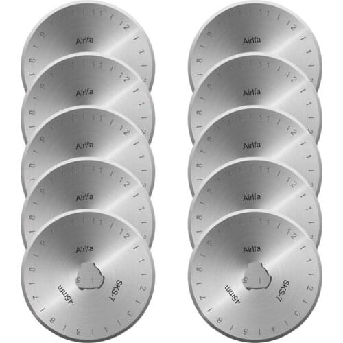 Wholesale 500pc/Lot 45mm Rotary Cutter Blade,Fits OLFA,dafa Rotary Cutter Replacement, Sharp and Durable