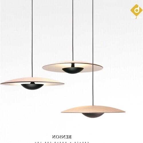 Post-modern Art Restaurant Pendant Lamp Nordic Simple Dining Table Bedside Bed Three Round Bar Cosmos Pendant Lights pendant