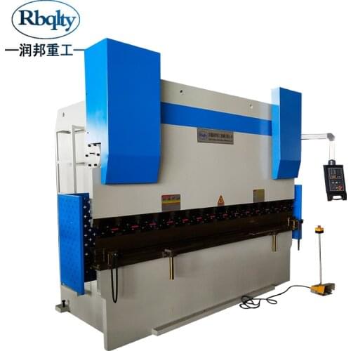 Stainless sheet metal bending folding machine WC67K 100/3200 cnc hydraulic press brake machine