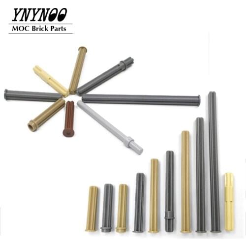 20Pcs/lot High-Tech Axle with Stop Brick Part MOC Building Block DIY Kid Toy Compatible 6587 24316 87083 55013 15462 99008 55013