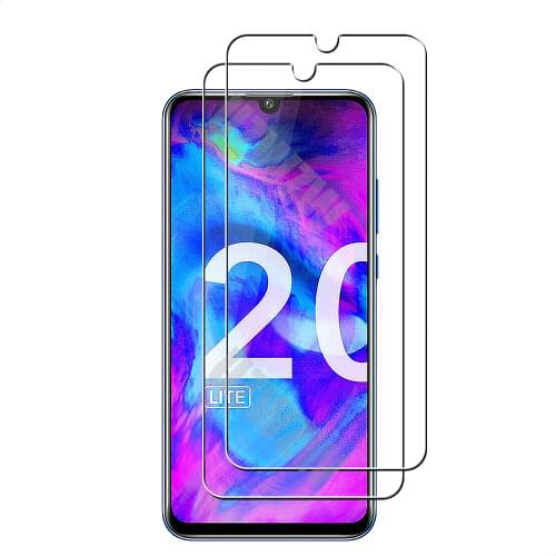For Honor 20 Lite Tempered Glass Screen Protectors Protective Guard Film HD Clear 9H Hardness 2.5D