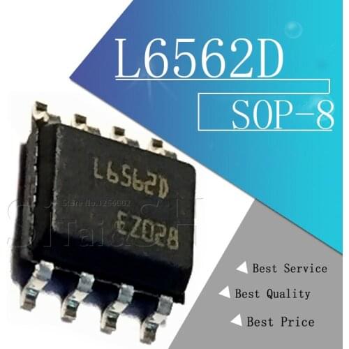 10pcs/lot L6562D SOP8 L6562 SOP SMD L6562DTR