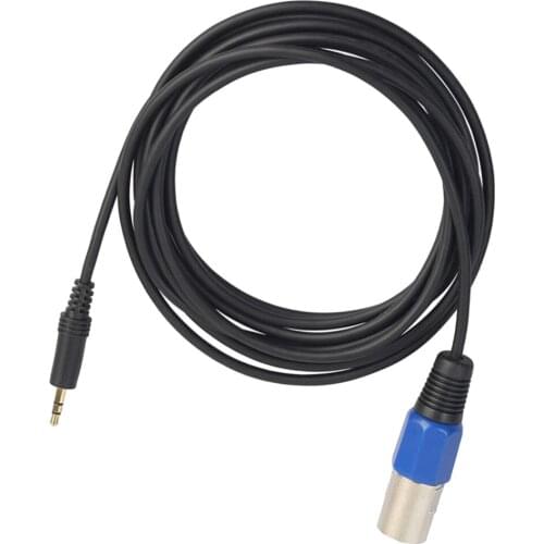 3.5mm Stereo Jack Copper 1/8 " Male Audio Adapter Cable Cord Microphone Line