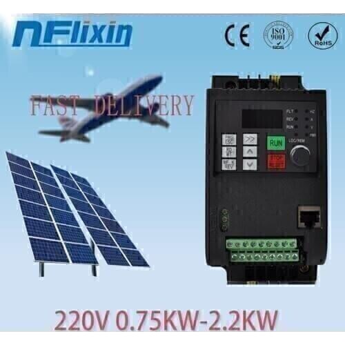 380V 0.75KW- 7.5KW VFD Solar Variable Frequency Drive Inverter / VFD 3HP Output 380V Water pump Driver speed control