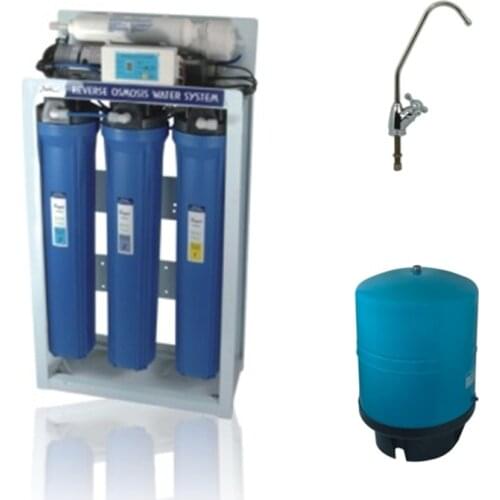 5 Stage kitchen home-use ROsmosis 50GPD Water Purifier with pressure gauge