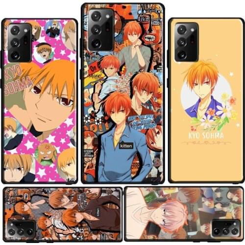 Fruits Basket Kyo Sohma Anime Case For Samsung Galaxy Note 20 Ultra Note 10 Plus S8 S9 S10 Plus S20 FE S21 Ultra Coque